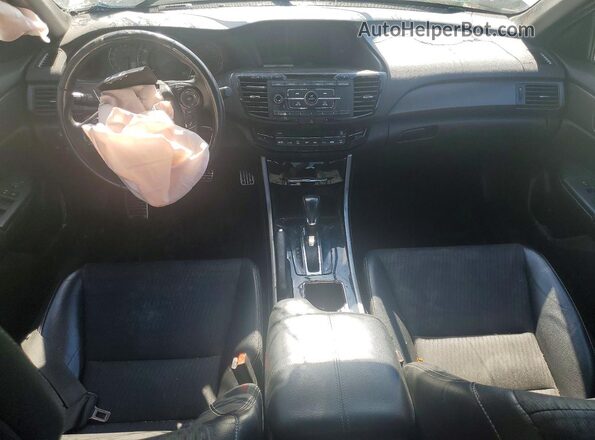 1HGCR2F60GA158984 2016 HONDA ACCORD Серебряный Вид панели приборов