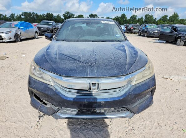 1HGCR2F62HA027699 2017 HONDA ACCORD Blue Front view