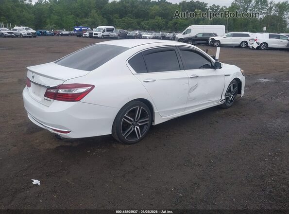 1HGCR2F65GA199157 2016 HONDA ACCORD White უკანა მარჯვენა