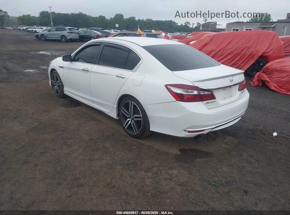 1HGCR2F65GA199157 2016 HONDA ACCORD White უკანა მარცხენა