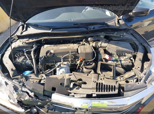1HGCR2F65HA081661 2017 HONDA ACCORD Black Вид ззаду