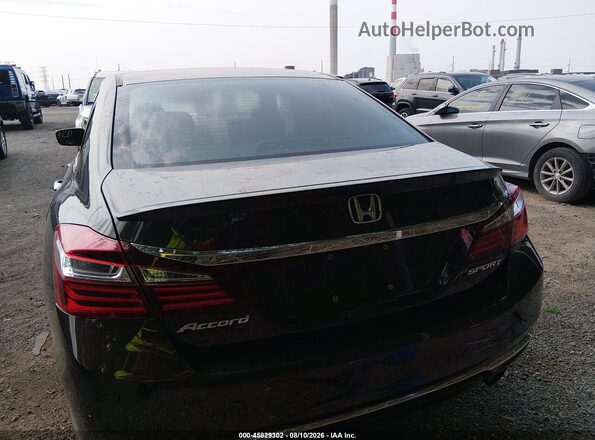 1HGCR2F66GA147472 2016 HONDA ACCORD Black 