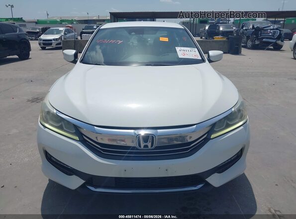 1HGCR2F66HA218090 2017 HONDA ACCORD White წინა ხედი