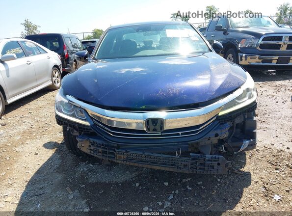 1HGCR2F68HA243976 2017 HONDA ACCORD Dark Blue Instrument cluster view