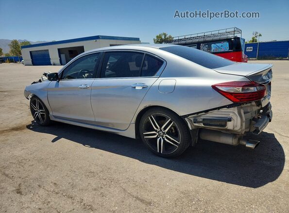 1HGCR2F69GA120198 2016 HONDA ACCORD Silver Հետևի ձախ