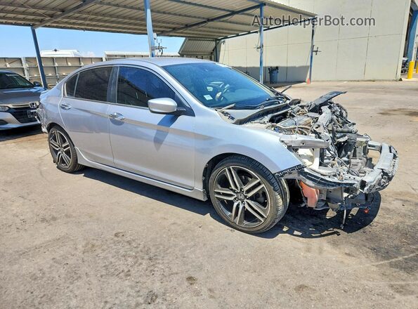 1HGCR2F69GA120198 2016 HONDA ACCORD Silver Առջևի աջ