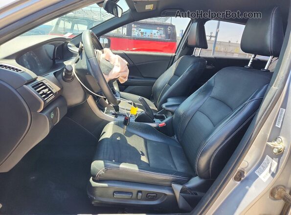 1HGCR2F69GA120198 2016 HONDA ACCORD Silver Սալոնի դիմացի տեսք
