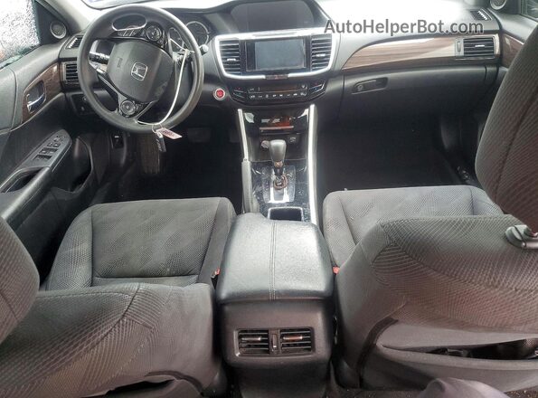 1HGCR2F70GA172327 2016 HONDA ACCORD Black წინა პანელის ხედი