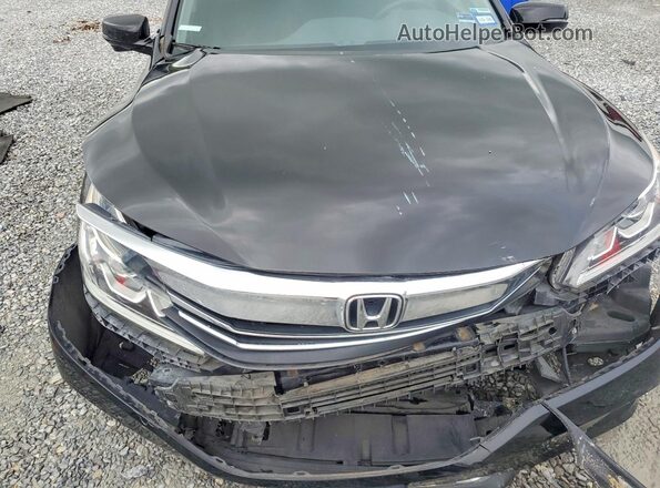 1HGCR2F70GA172327 2016 HONDA ACCORD Black უკანა სალონის ხედი
