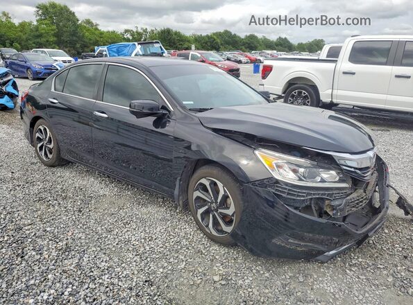 1HGCR2F70GA172327 2016 HONDA ACCORD Black წინა მარჯვენა