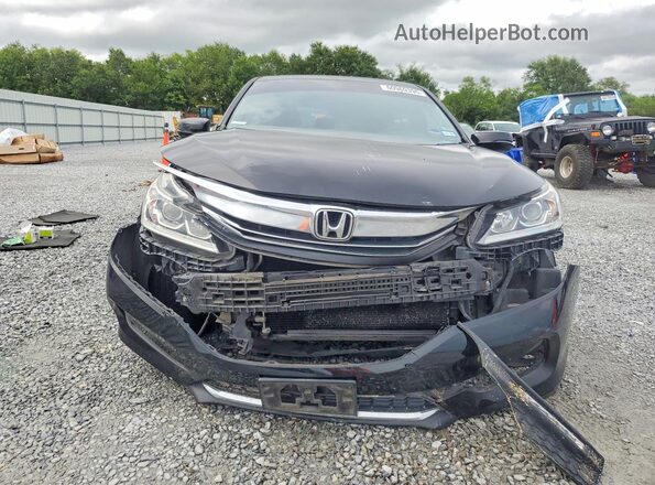 1HGCR2F70GA172327 2016 HONDA ACCORD Black წინა ხედი