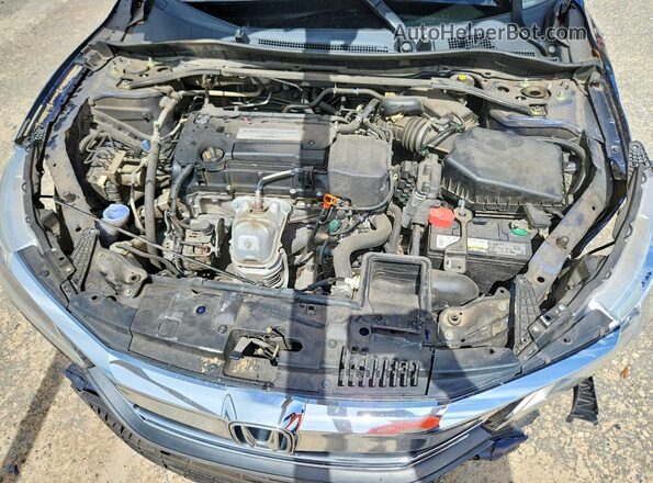 1HGCR2F71GA024784 2016 HONDA ACCORD Blue Սալոնի հետևի տեսք
