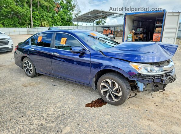1HGCR2F71GA024784 2016 HONDA ACCORD Blue Առջևի աջ