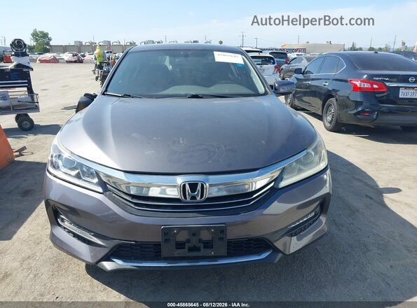 1HGCR2F71GA038684 2016 HONDA ACCORD Gray Widok zestawu wskaźników