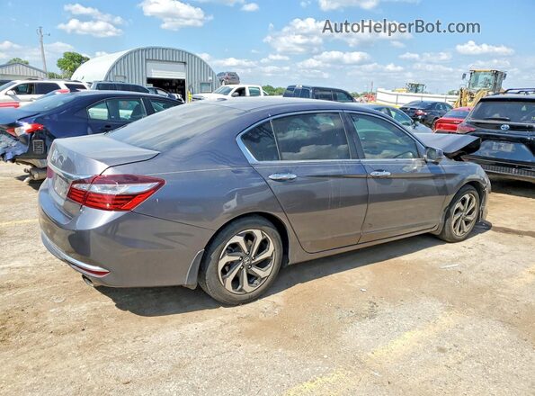 1HGCR2F71GA149672 2016 HONDA ACCORD Gray უკანა მარჯვენა