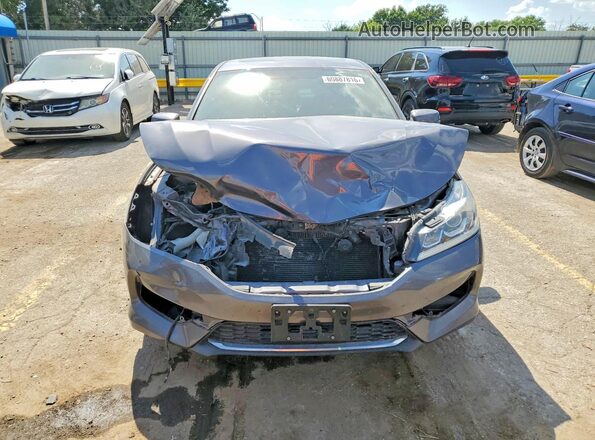 1HGCR2F71GA149672 2016 HONDA ACCORD Gray წინა ხედი