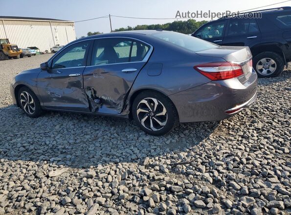 1HGCR2F71GA179030 2016 HONDA ACCORD Серый Задняя левая четверть
