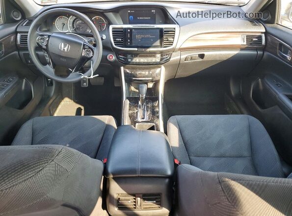 1HGCR2F71GA179030 2016 HONDA ACCORD Серый Вид панели приборов