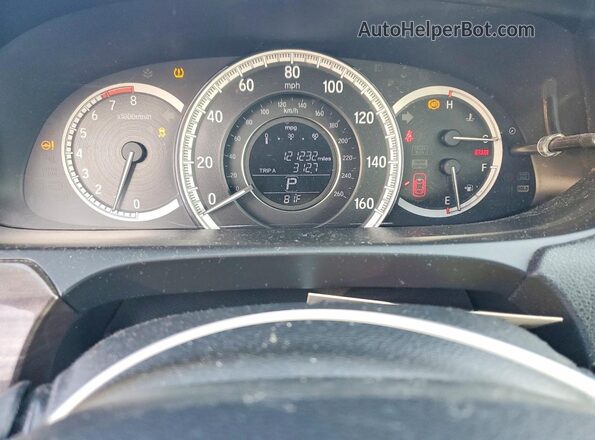 1HGCR2F71GA179030 2016 HONDA ACCORD Серый Вид щитка приборов