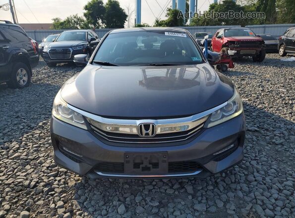 1HGCR2F71GA179030 2016 HONDA ACCORD Серый Вид спереди