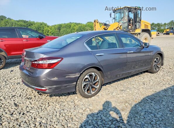 1HGCR2F71GA179030 2016 HONDA ACCORD Серый Задняя правая четверть