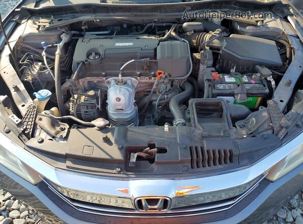 1HGCR2F71GA179030 2016 HONDA ACCORD Серый Вид задней части салона