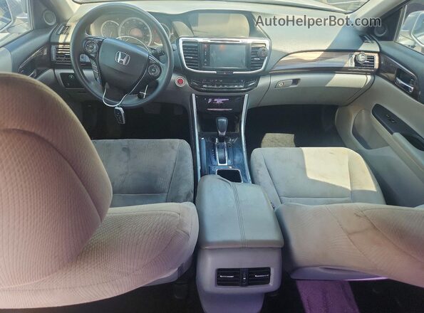 1HGCR2F71HA151603 2017 HONDA ACCORD Gray წინა პანელის ხედი