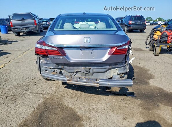 1HGCR2F71HA232195 2017 HONDA ACCORD Gray უკანა ხედი