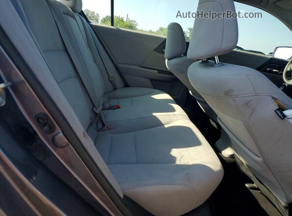 1HGCR2F71HA232195 2017 HONDA ACCORD Gray უკანა სავარძლების ხედი