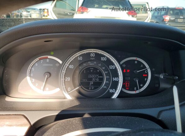 1HGCR2F71HA232195 2017 HONDA ACCORD Gray ხელსაწყოთა პანელის ხედი