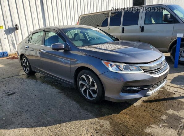 1HGCR2F72GA210401 2016 HONDA ACCORD Gray Առջևի աջ