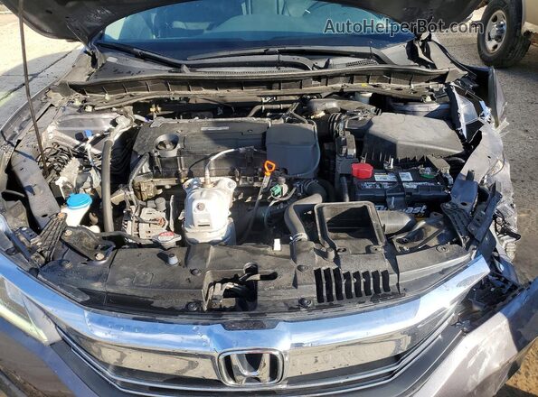 1HGCR2F72GA210401 2016 HONDA ACCORD Gray Սալոնի հետևի տեսք