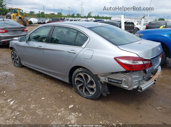 1HGCR2F72HA099611 2017 HONDA ACCORD Silver Rear left