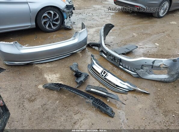 1HGCR2F72HA099611 2017 HONDA ACCORD Silver Instrument cluster view
