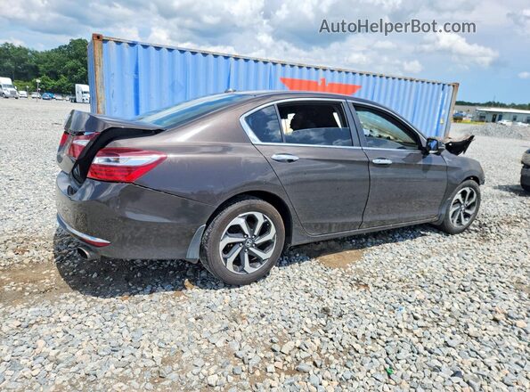 1HGCR2F73GA012555 2016 HONDA ACCORD Black Հետևի աջ