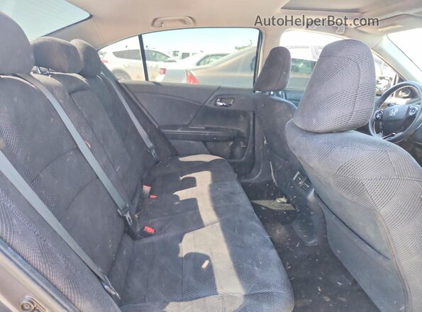 1HGCR2F73GA135577 2016 HONDA ACCORD Charcoal Вид задніх сидінь