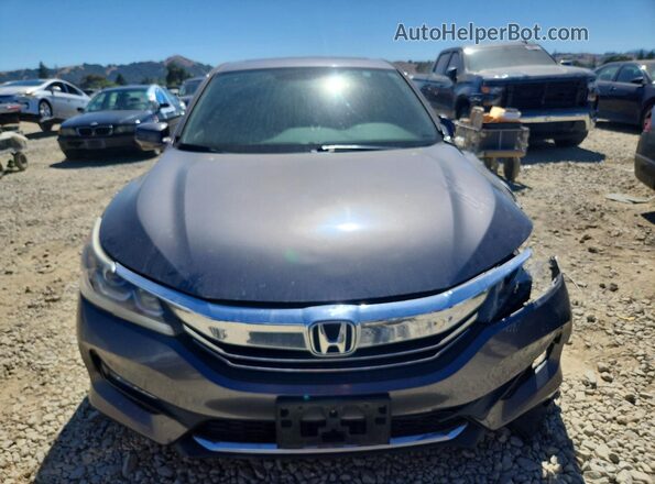 1HGCR2F73GA135577 2016 HONDA ACCORD Charcoal Вид спереду
