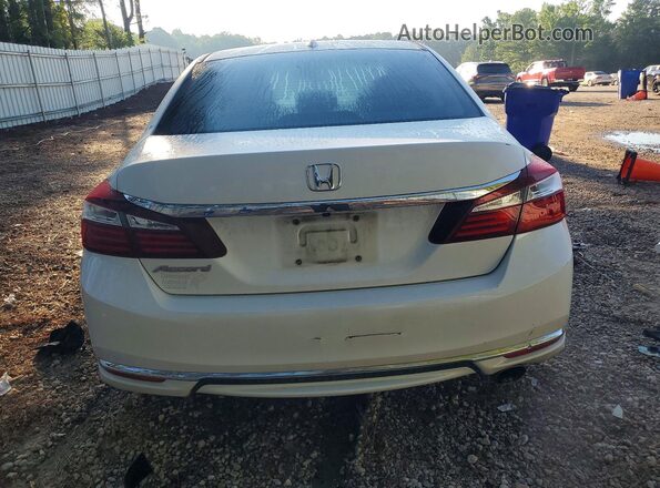 1HGCR2F73GA215154 2016 HONDA ACCORD White Հետևի տեսք