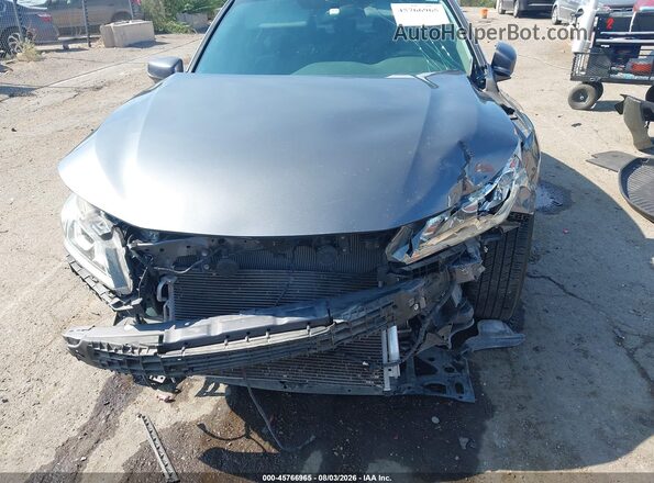 1HGCR2F73HA217035 2017 HONDA ACCORD Серый Вид задней части салона