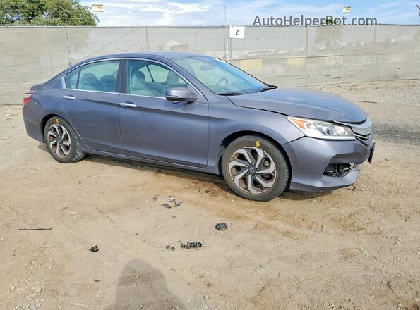 1HGCR2F73HA294018 2017 HONDA ACCORD Gray Передня права чверть