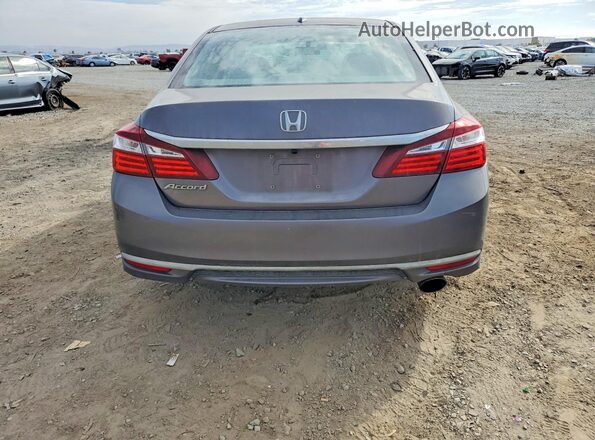 1HGCR2F73HA294018 2017 HONDA ACCORD Gray Вид ззаду