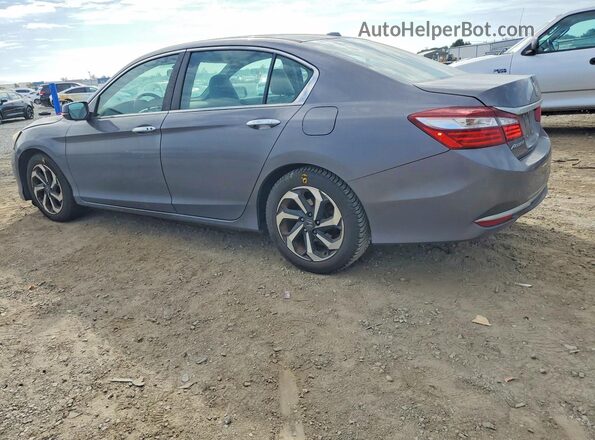 1HGCR2F73HA294018 2017 HONDA ACCORD Gray Задня ліва чверть