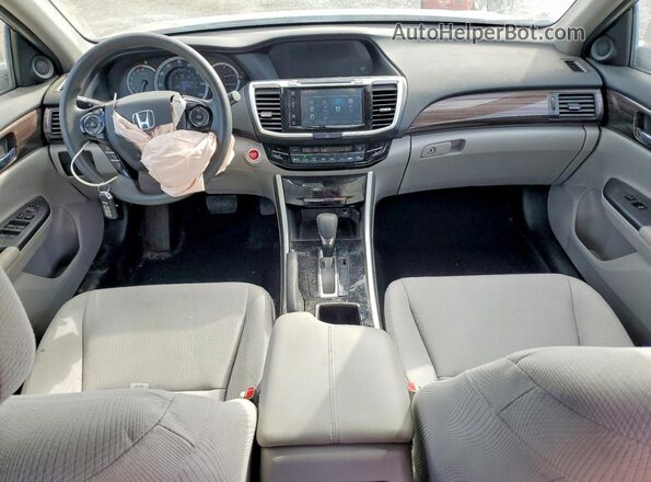 1HGCR2F73HA294018 2017 HONDA ACCORD Gray Вид панелі приладів