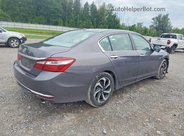 1HGCR2F74GA128914 2016 HONDA ACCORD Gray უკანა მარჯვენა