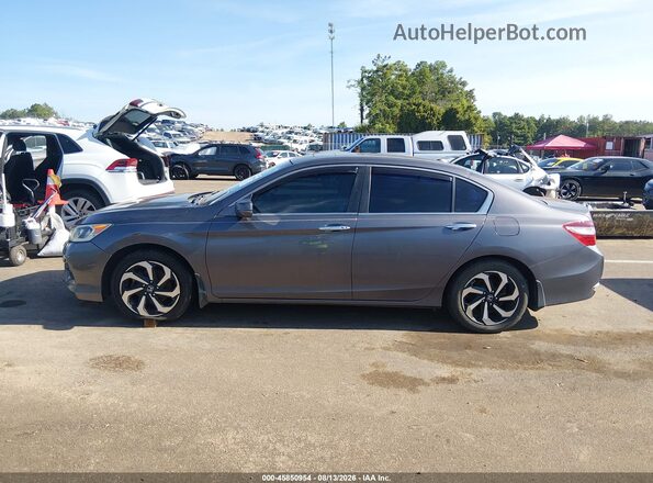 1HGCR2F74HA013666 2017 HONDA ACCORD Gray 360 interior view