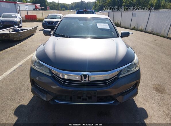 1HGCR2F74HA013666 2017 HONDA ACCORD Gray Instrument cluster view