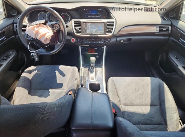 1HGCR2F75GA128386 2016 HONDA ACCORD Silver Առջևի վահանակի տեսք