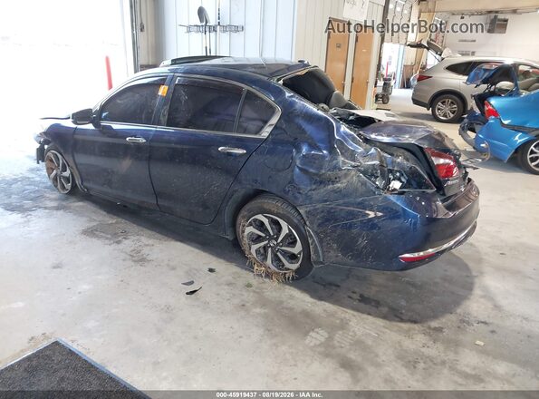 1HGCR2F75GA178558 2016 HONDA ACCORD Blue Tył lewy