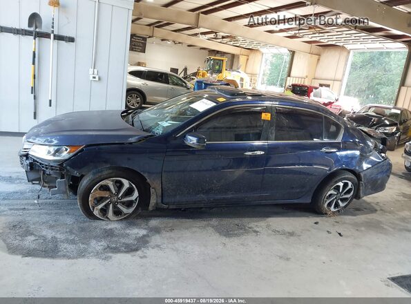 1HGCR2F75GA178558 2016 HONDA ACCORD Blue Widok wnętrza z tyłu