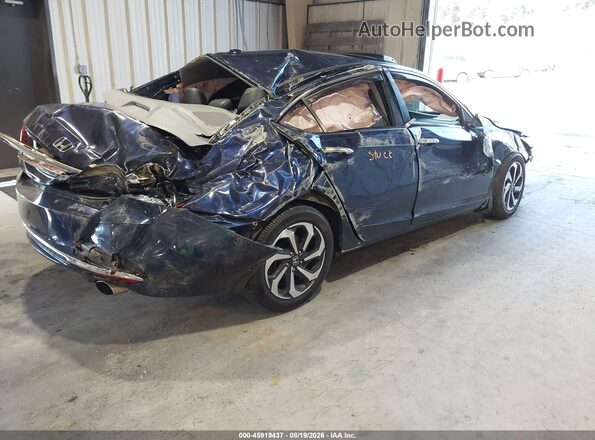 1HGCR2F75GA178558 2016 HONDA ACCORD Blue Tył prawy